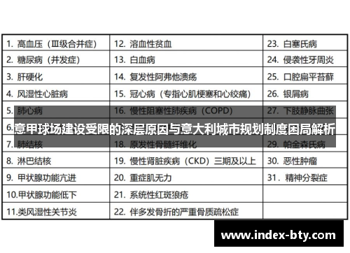意甲球场建设受限的深层原因与意大利城市规划制度困局解析