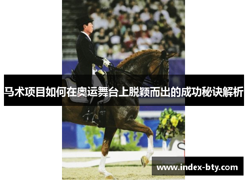 马术项目如何在奥运舞台上脱颖而出的成功秘诀解析